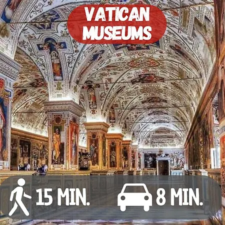 10 Minutes By Car From St Peter's Basilica *