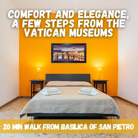 Apartment 10 Minutes By Car From St Peter's Basilica Rome